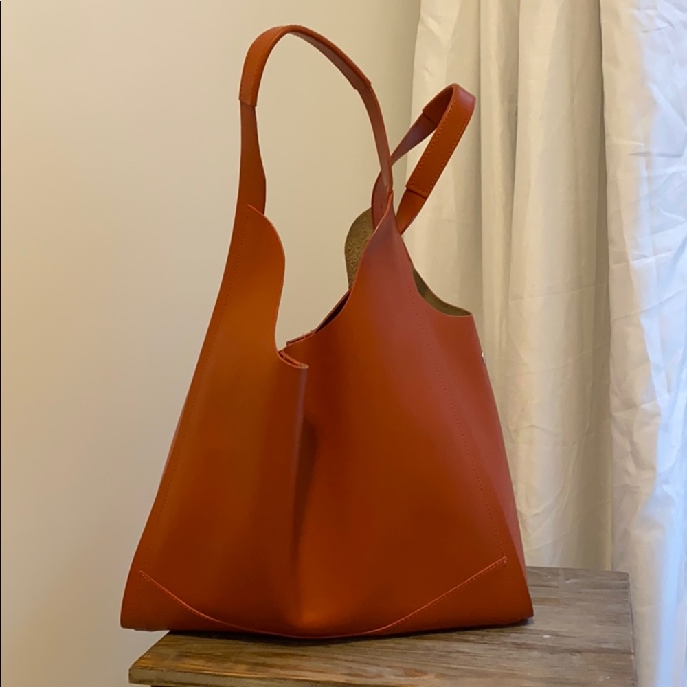 Real Italian Leather Tote